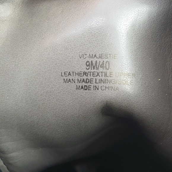 $240 Vince Camuto Majestie Over The Knee Boots Leather Knit Gray 9M Minimalist - Picture 13 of 13